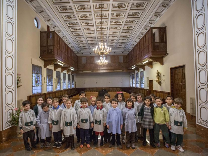 Salón principal con toda la clase