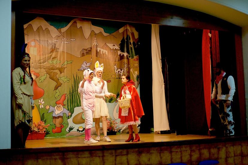 Actuación de teatro infantil