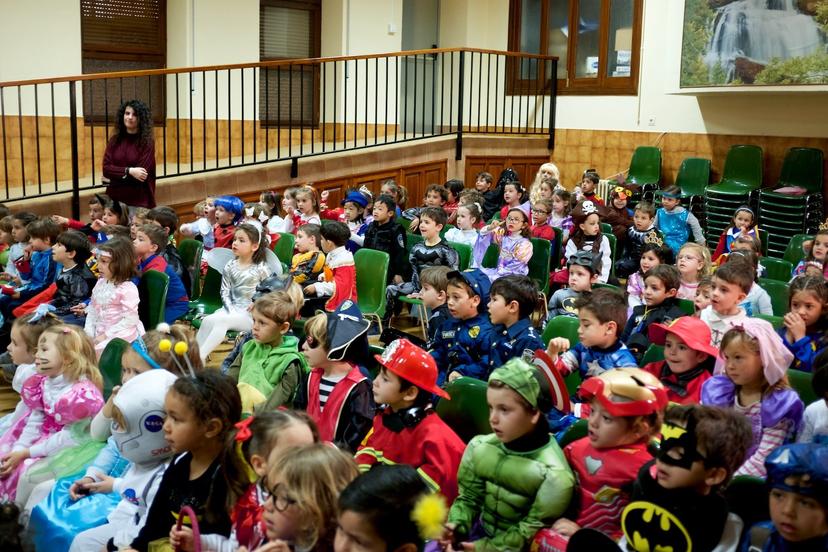 Panorámica del salón durante el Carnaval