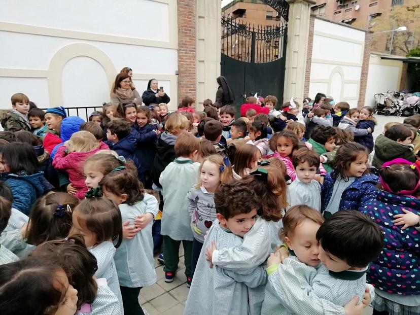 Día de la Paz · arcoíris infantil