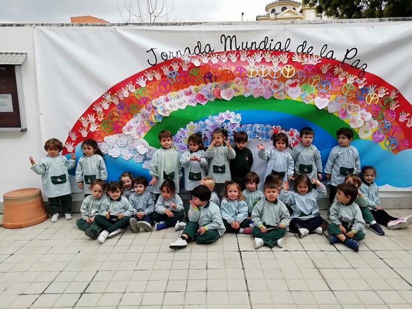Día de la Paz · mural colectivo