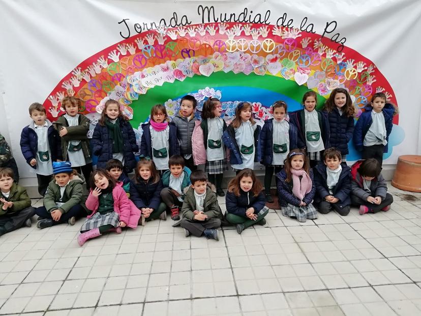 Día de la Paz · trabajos del aula